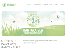 Tablet Screenshot of montessoripaivakoti.com